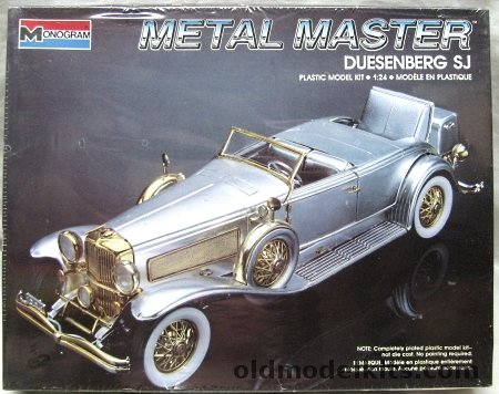 Monogram 1/24 Duesenberg SJ Metal Masters Issue, 2314 plastic model kit